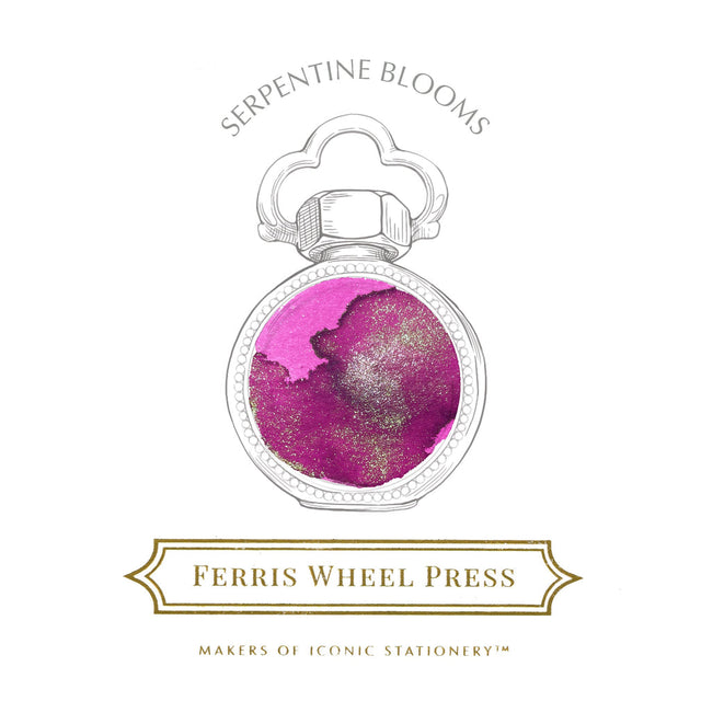 Serpentine Blooms Ink