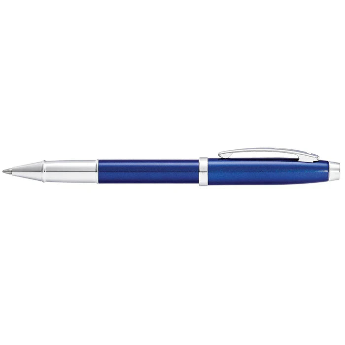 Sheaffer 100 Glossy Blue with Chrome Trims Rollerball Pen