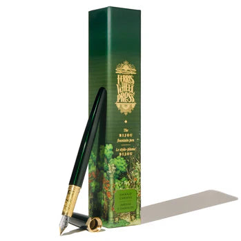 Bijou Fountain Pen - Emerald Gardens - Fine