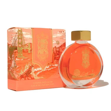 38ml Fountain Pen Ink - Golden Gate Glow