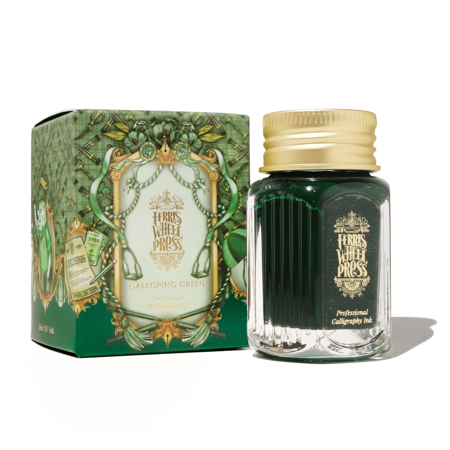 Galloping Green Calligraphy Ink - 28ml