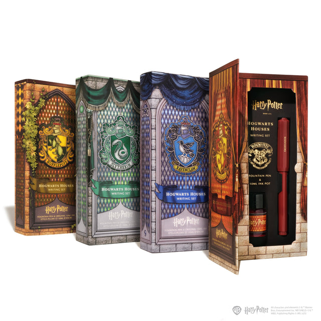 WB Carousel Pen Kit Set - Pen and 10mL Ink Writing Set, Gryffindor
