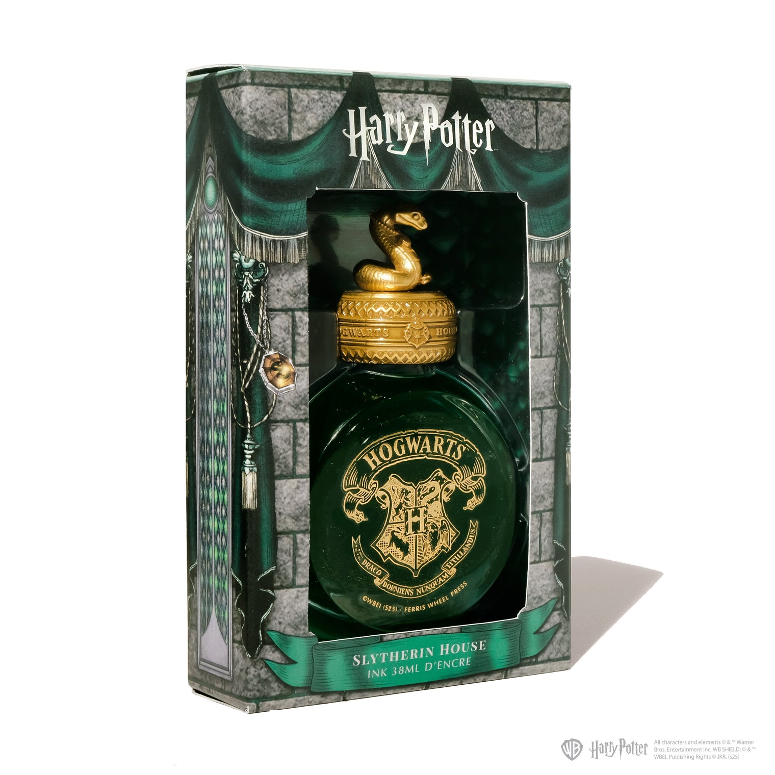 WB Fountain Pen Ink 38mL - Harry Potter - WBHP / Slytherin House
