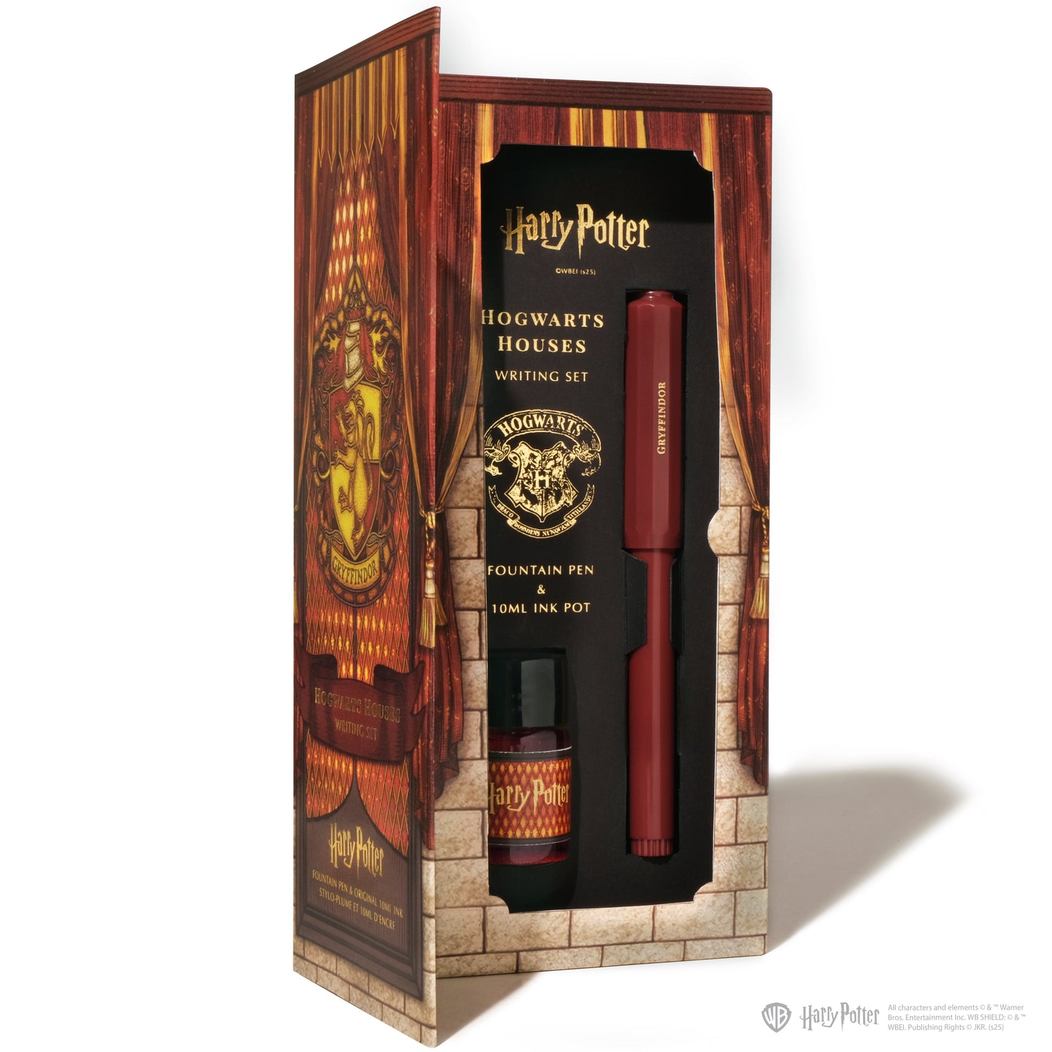 WB Carousel Pen Kit Set - Pen and 10mL Ink Writing Set, Gryffindor