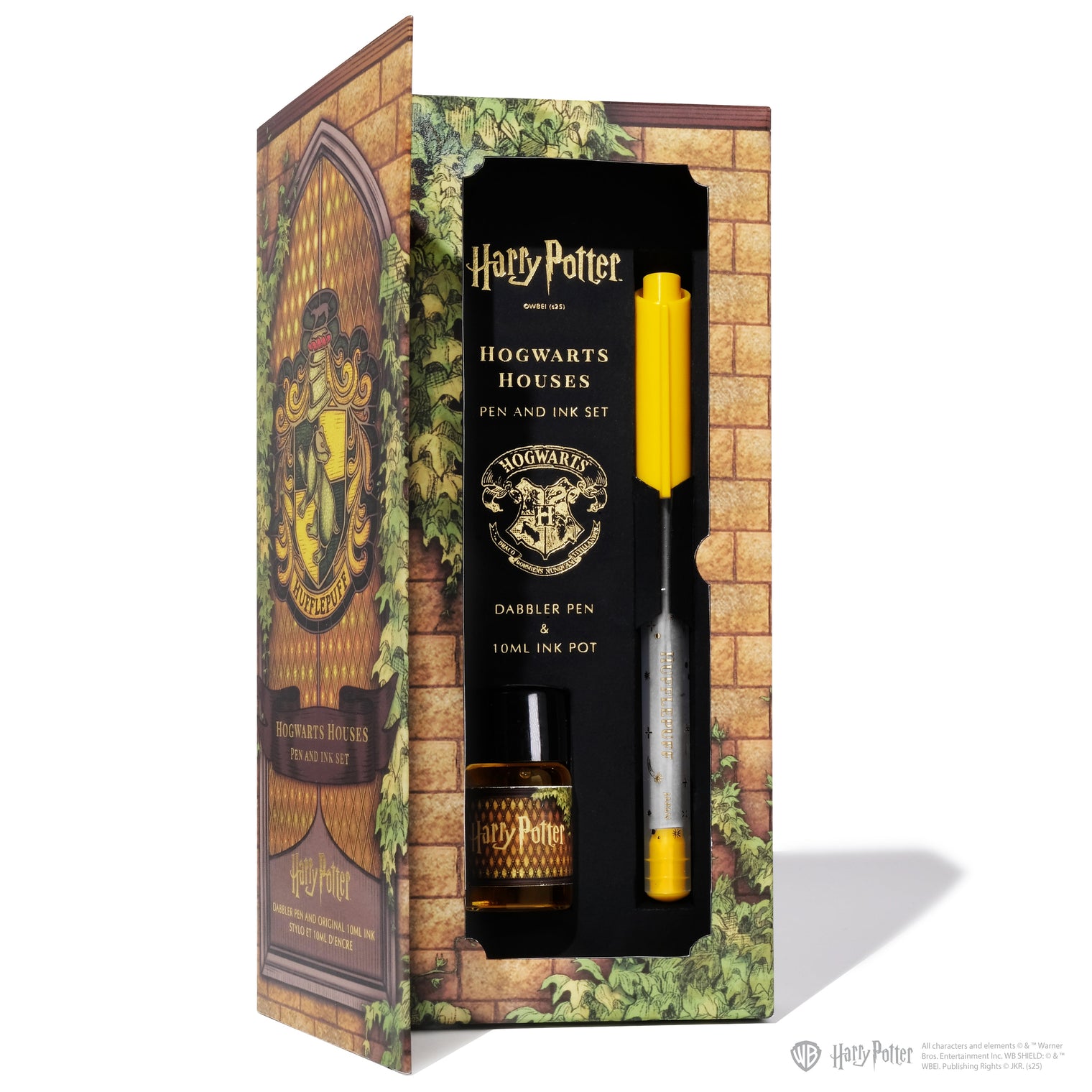 WB Dabbler Pen Kit Set - Pen and 10mL Ink Writing Set, Hufflepuff