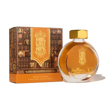 38ml Fountain Pen Ink - Russet Typecase