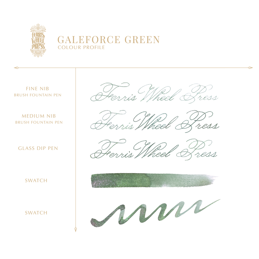 Galeforce Green Ink (20 ml)
