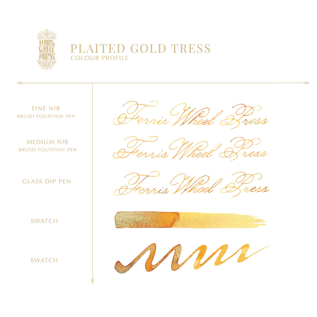 Plaited Gold Tress Ink (20 ml)