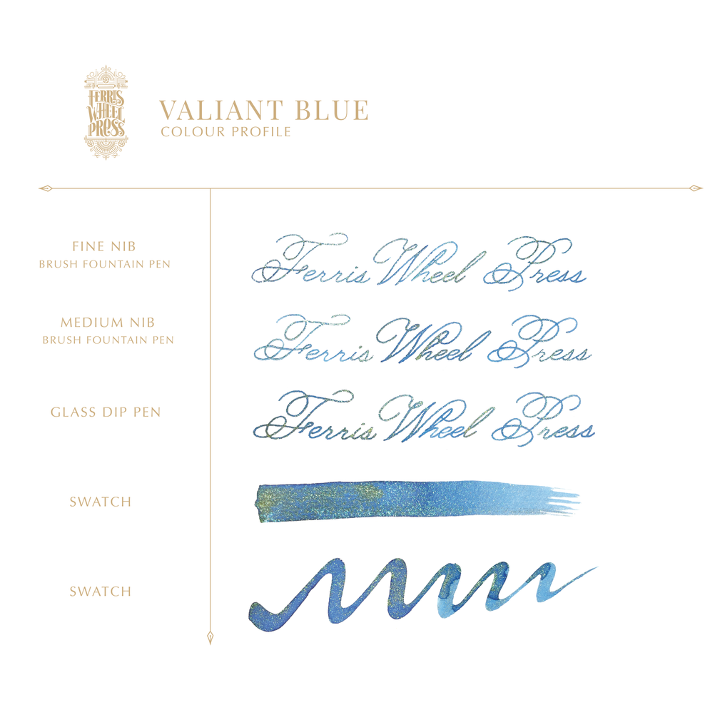 Valiant Blue Ink