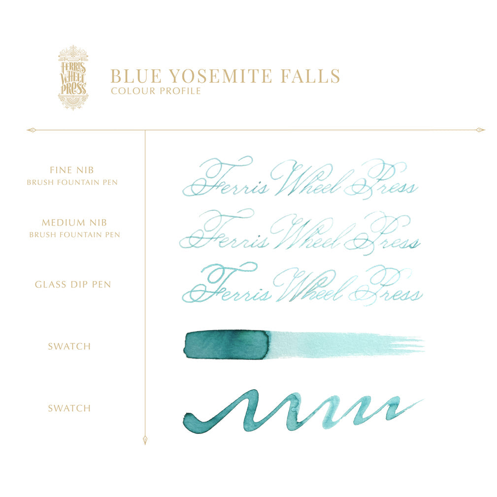 Blue Yosemite Falls Ink (38 ml)