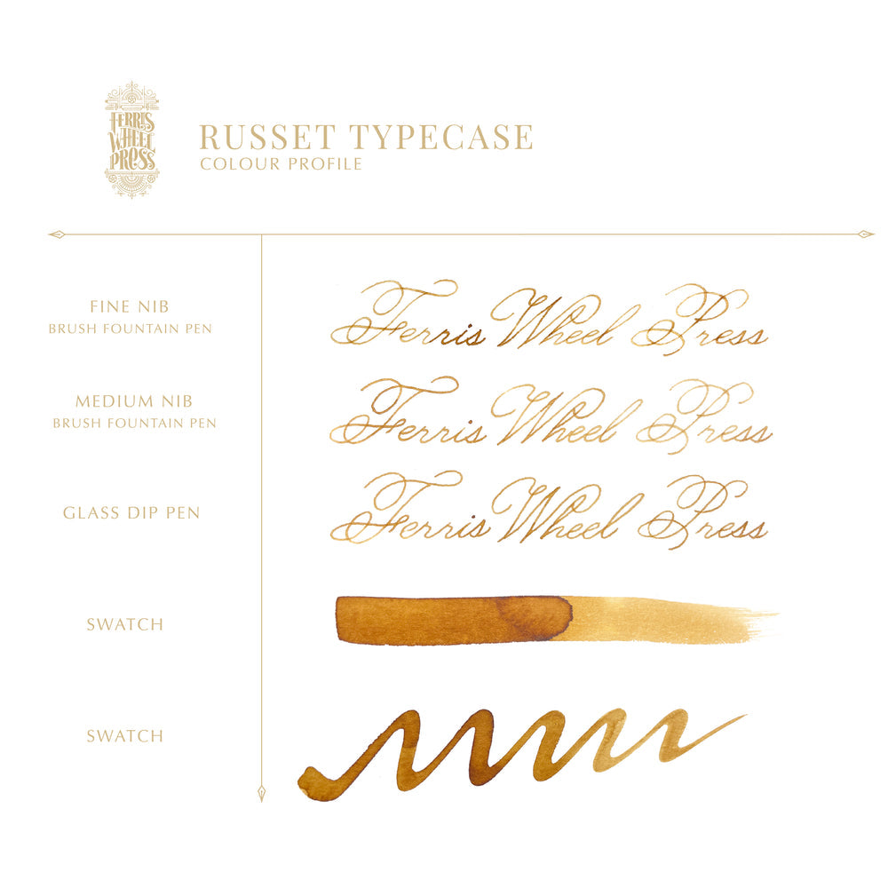 Russet Typecase Ink (38 ml)