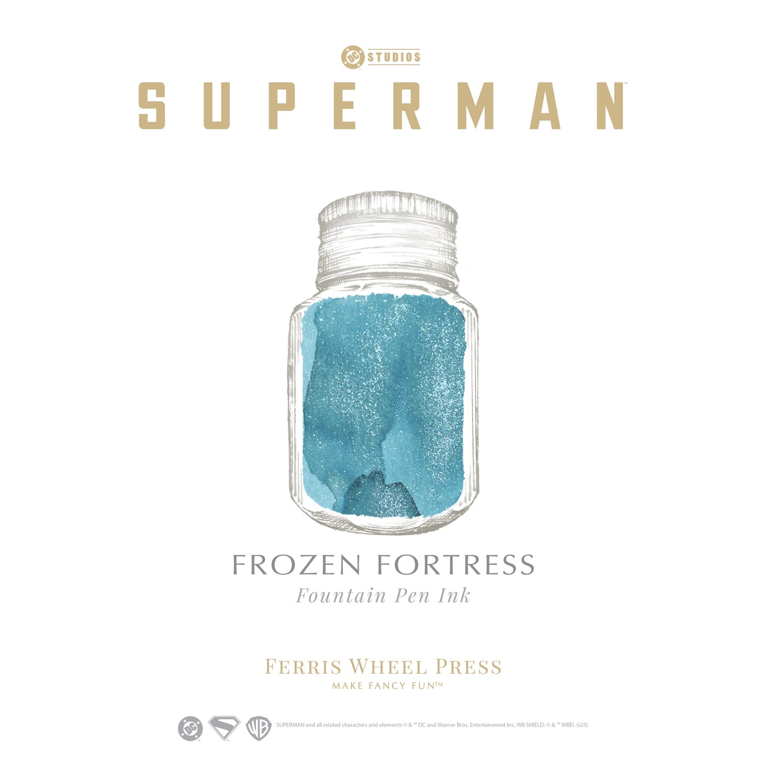 Superman x Ferris Wheel Press: Frozen Fortress Ink