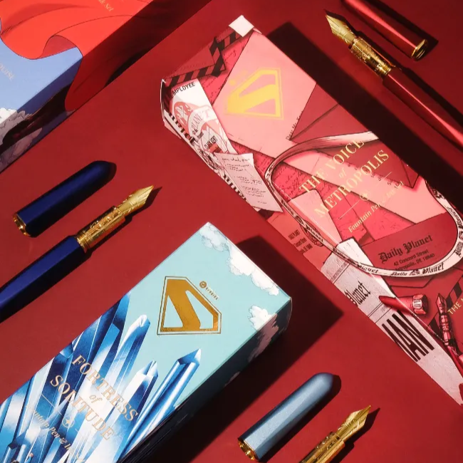 Superman x Ferris Wheel Press: Pen & Ink Sets