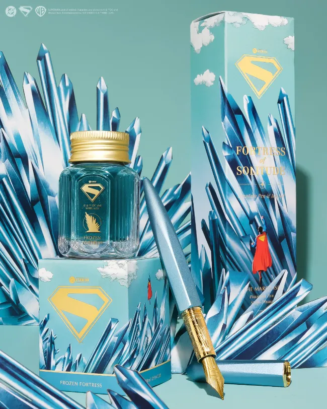 Superman x Ferris Wheel Press: Pen & Ink Sets