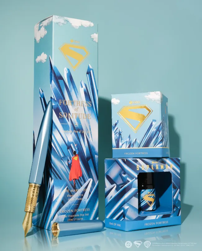 Superman x Ferris Wheel Press: Pen & Ink Sets