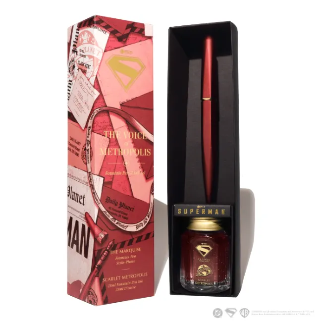 Superman x Ferris Wheel Press: Pen & Ink Sets