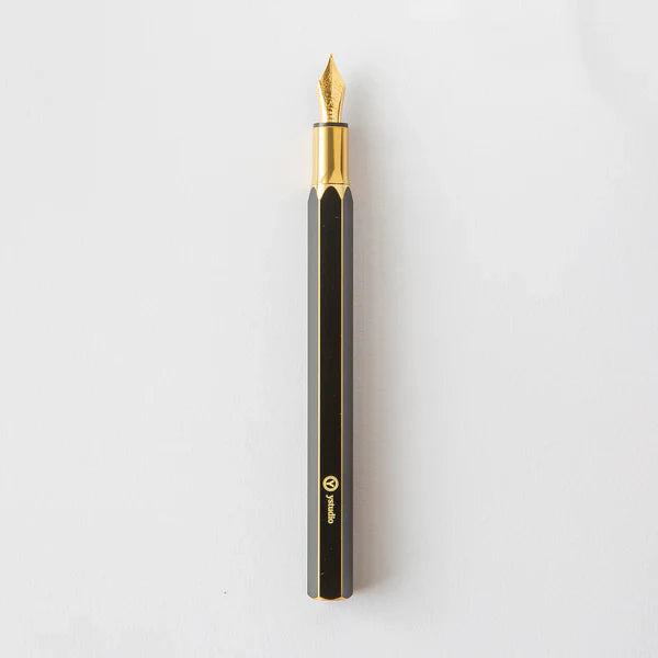 STAT-19 Brassing - Black Brass Portable Fountain Pen (M nib)