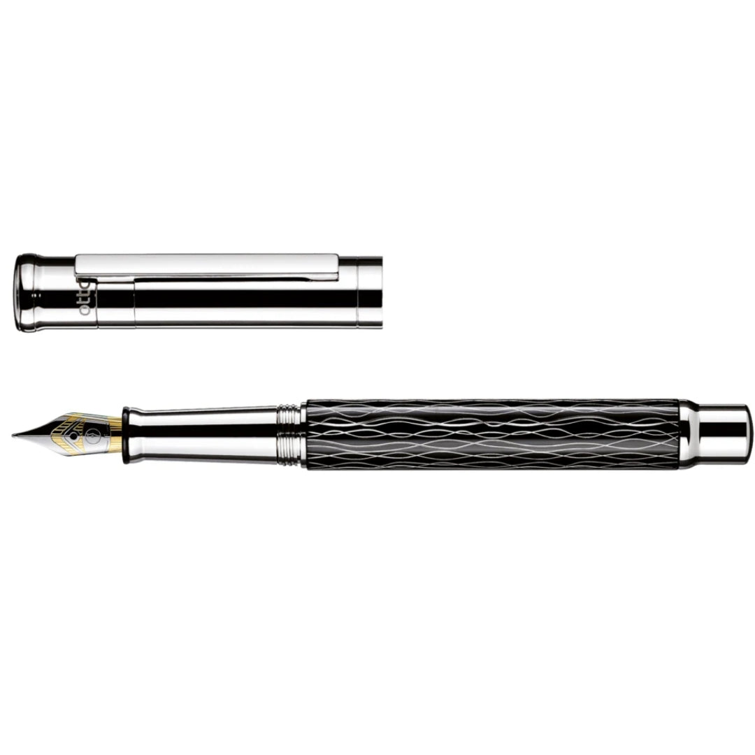 design04 Black and Platinum Wave
