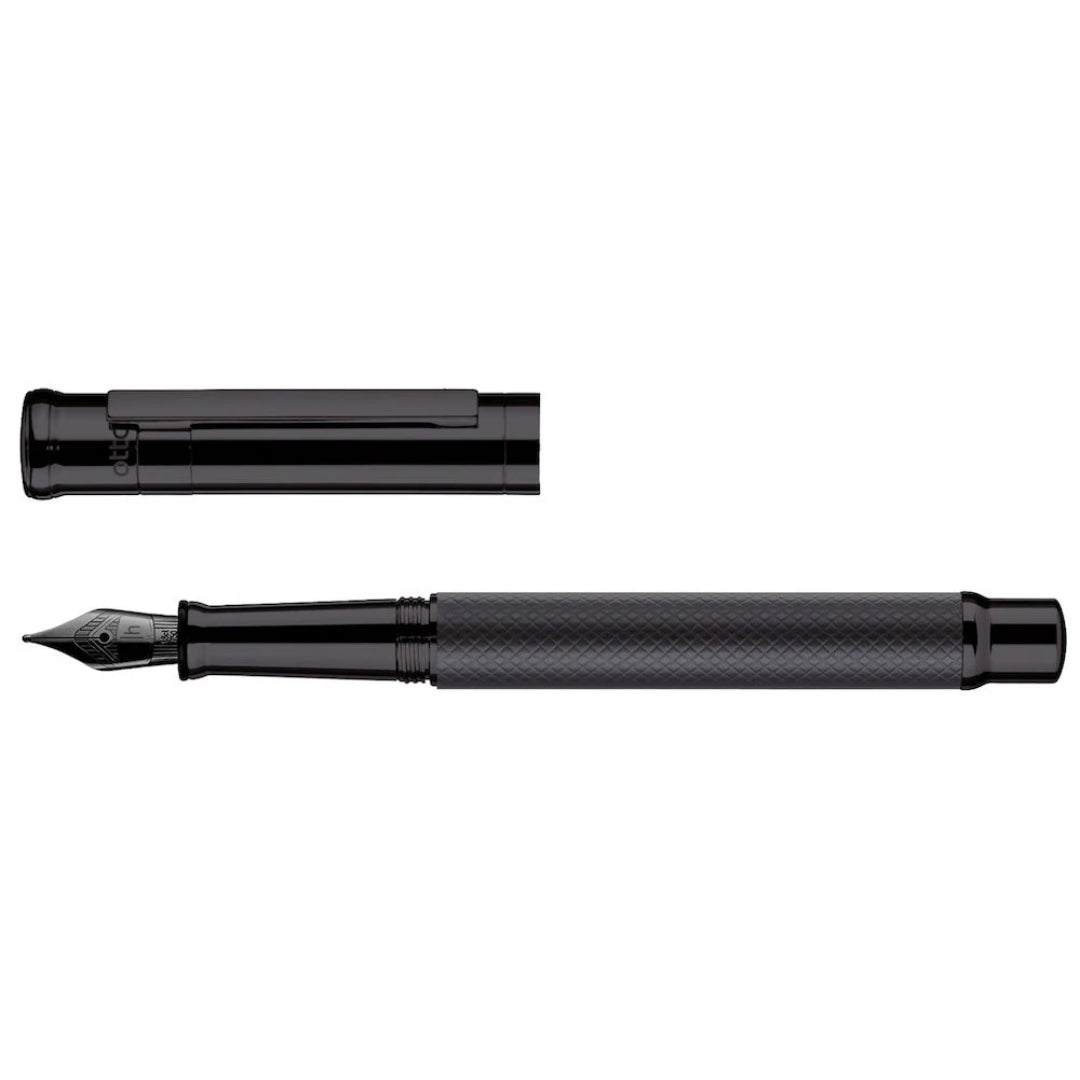 design04 Black Matte Guilloche