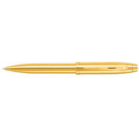 Sheaffer® 100 9372 Glossy PVD Gold Ballpoint Pen With PVD Gold Trim