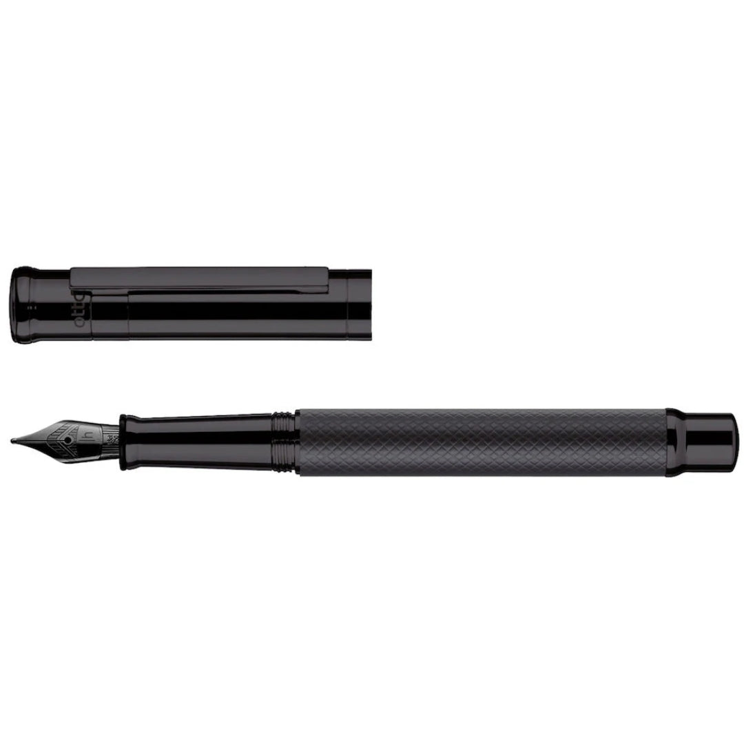 design04 Black Matte Guilloche