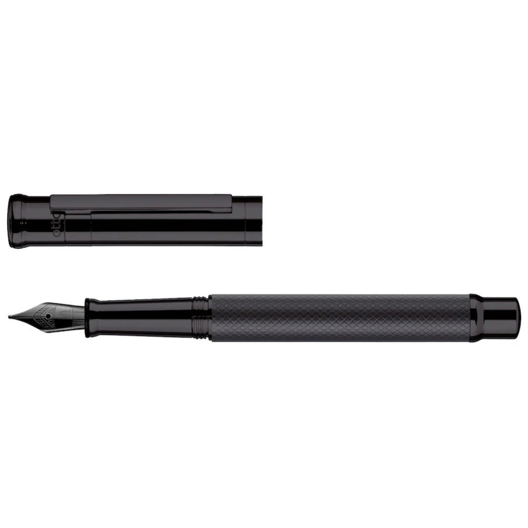 design04 Black Matte Guilloche