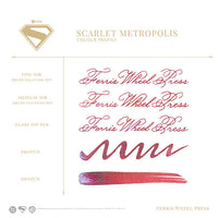 Superman x Ferris Wheel Press: Scarlet Metropolis Ink