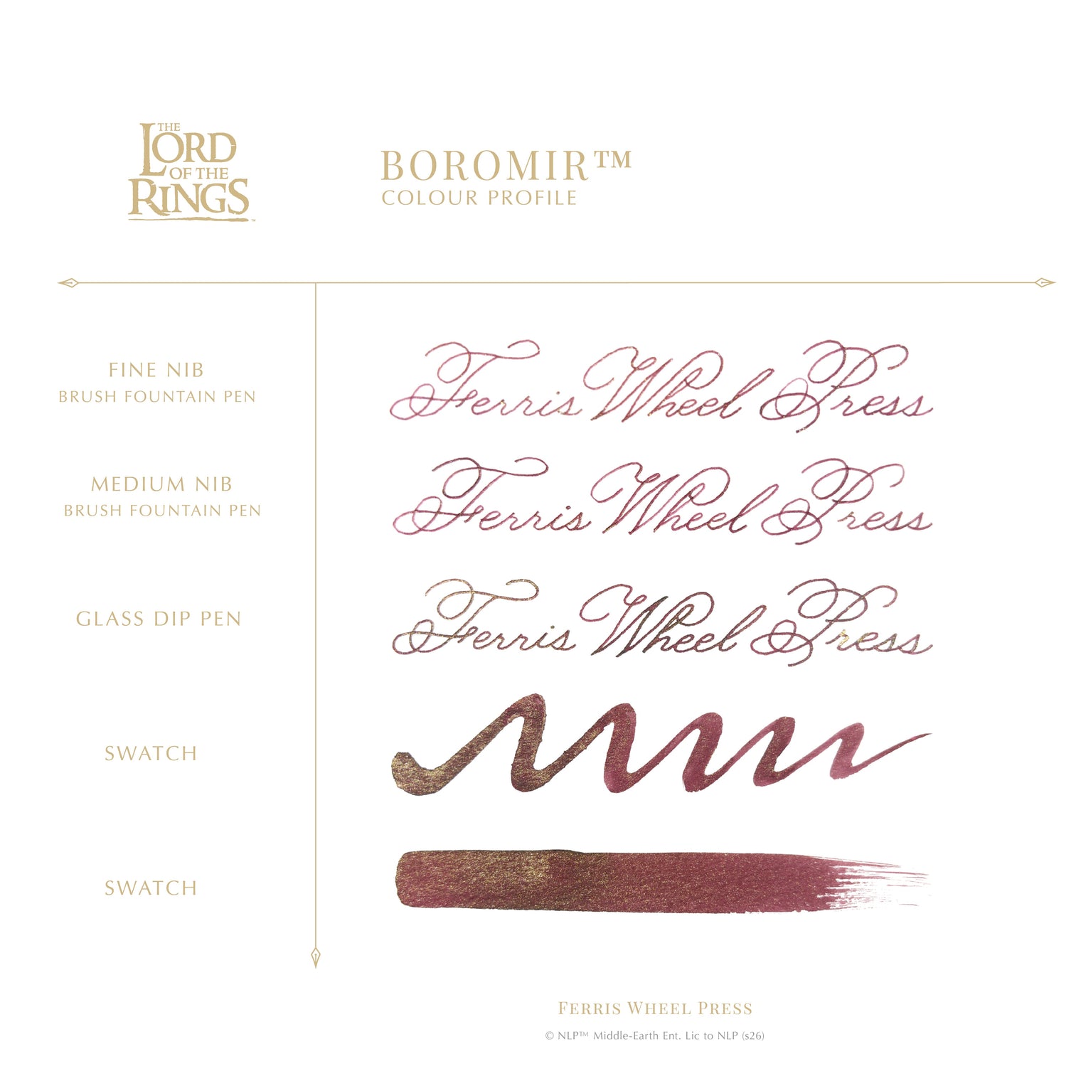 Boromir Signature Ink