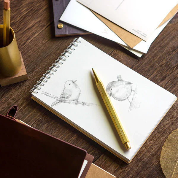 STAT-14 Classic - Brass Sketching Pencil