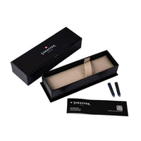 Sheaffer VFM Matte Black Fountain Pen With Chrome Trims - Fine