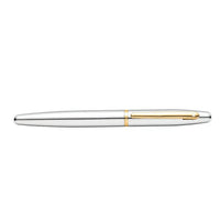 Sheaffer VFM Polished Chrome Rollerball Pen With Gold Trims