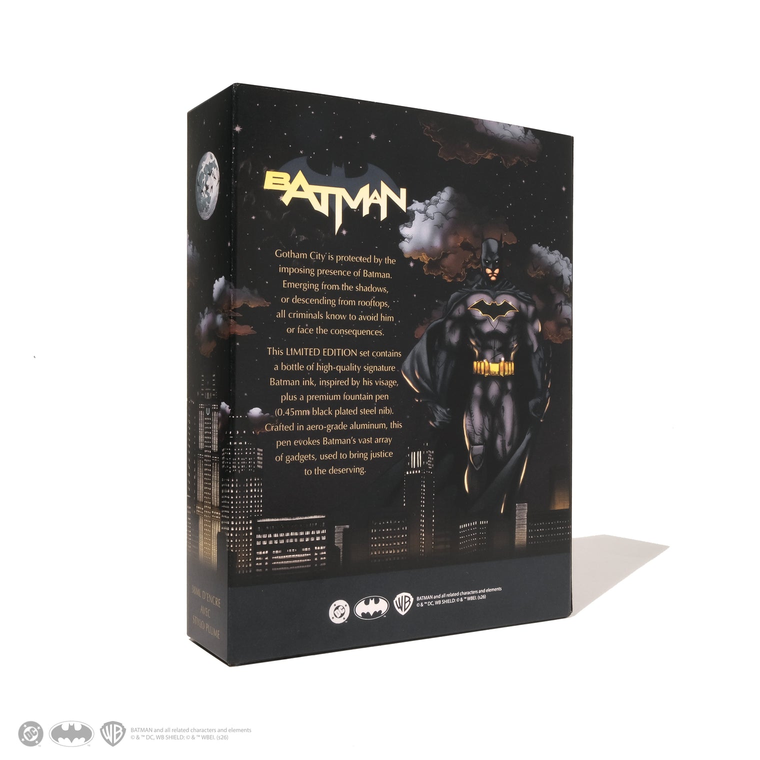 Batman Marquise Pen and 38ml Ink Set