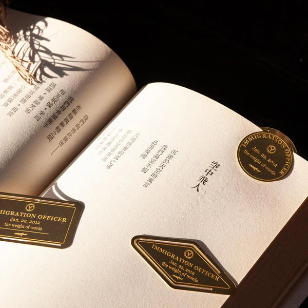 STAT-23 Classic - Brass Bookmark
