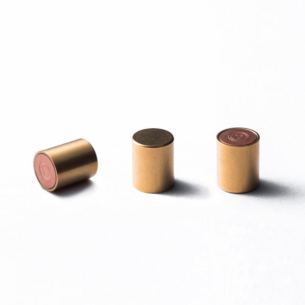 STAT-08 Classic - Brass, Copper Magnet Set