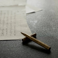 STAT-02 Classic - Brass, Copper Rollerball Pen