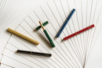 STAT-46 Classic Blue Fountain pen Brass - M