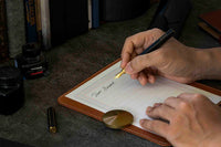 STAT-48 Classic Black Fountain pen Brass - M