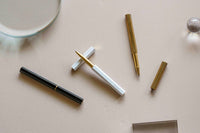 YStudio -Classic Revolve-Rollerball Pen(White)
