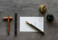 STAT-20 Brassing - Black Brass Portable Fountain Pen (F nib)