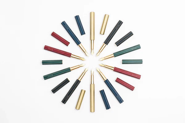 STAT-49 Classic Black Fountain pen Brass - F