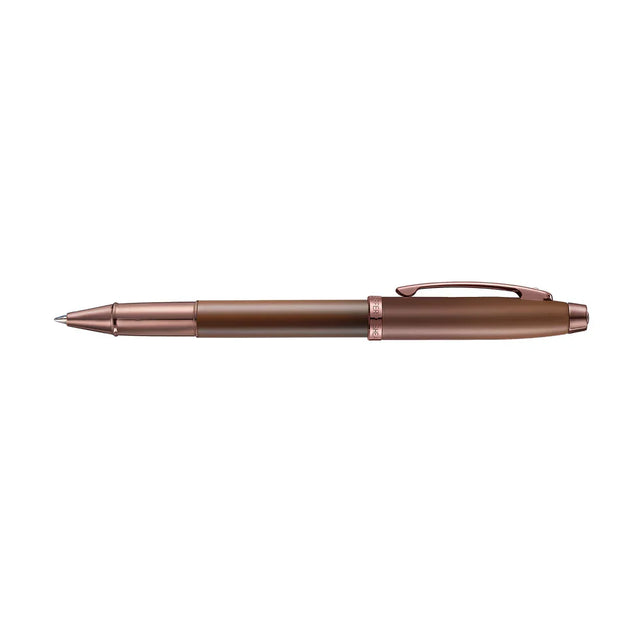 Sheaffer® 100 9374 Coffee Edition Matt Brown Rollerball Pen with Regal Brown PVD Trims
