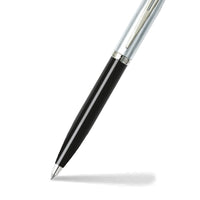 Sheaffer Gift Set ft. Glossy Black S100 9313 Ballpoint Pen with Chrome Trim and Medium Notebook