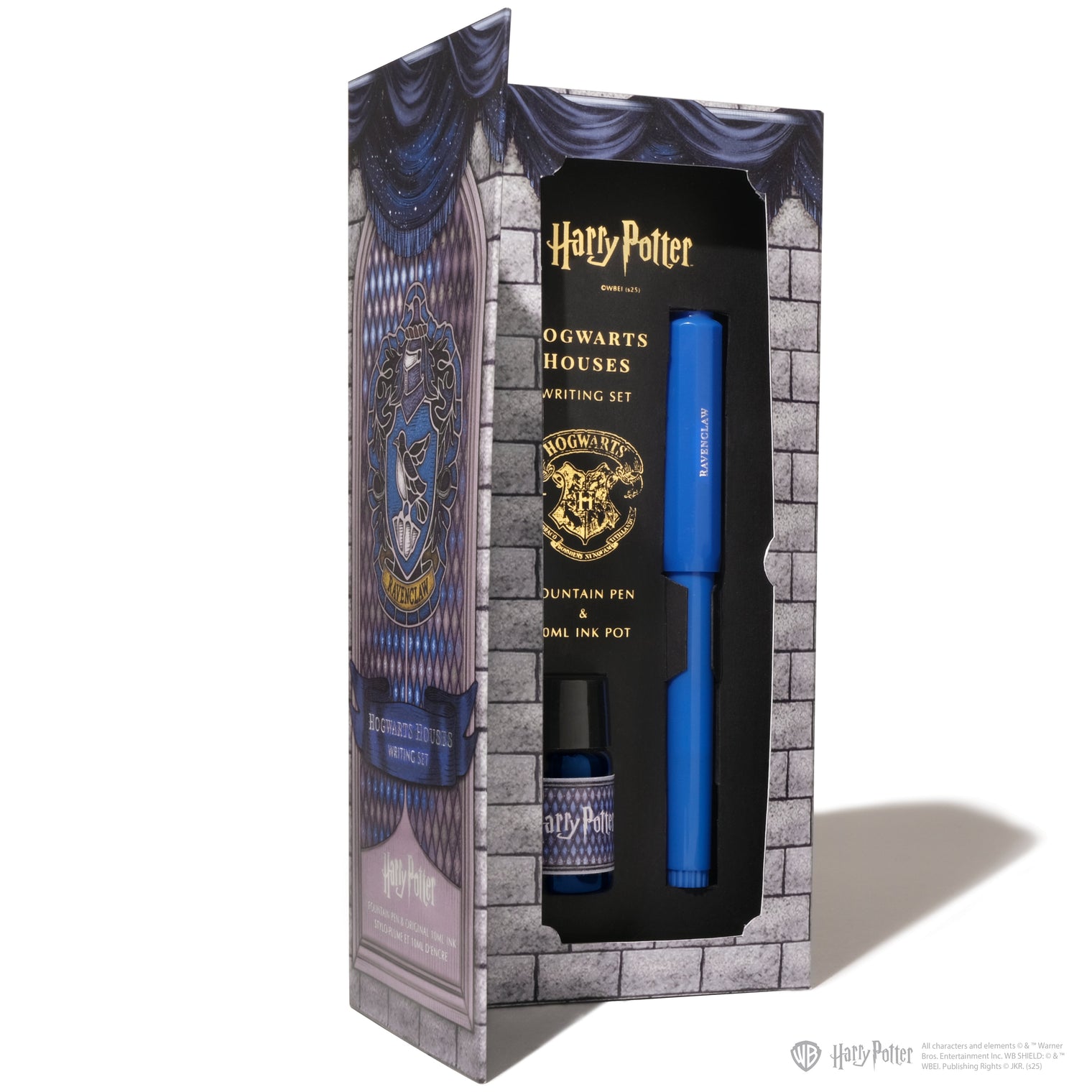 WB Carousel Pen Kit Set - Pen and 10mL Ink Writing Set, Ravenclaw