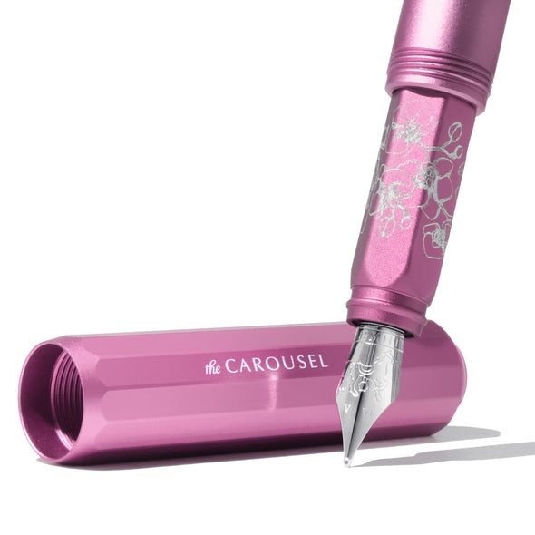 Serpentine Blooms - Carousel Fountain Pen