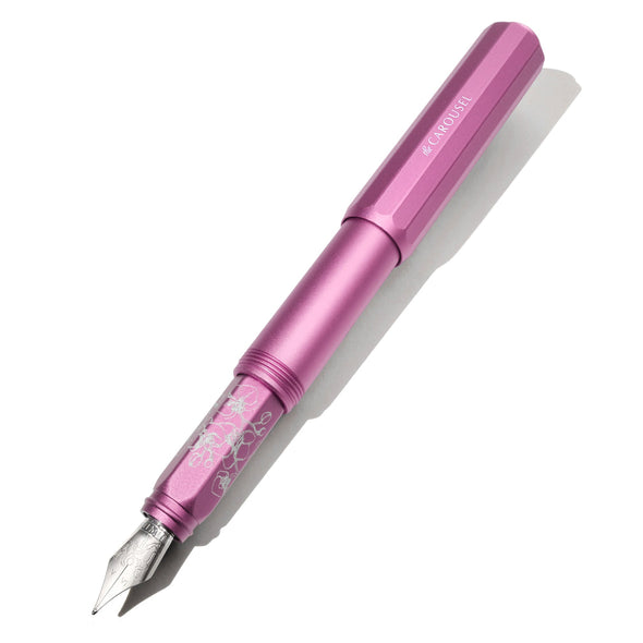 Serpentine Blooms - Carousel Fountain Pen