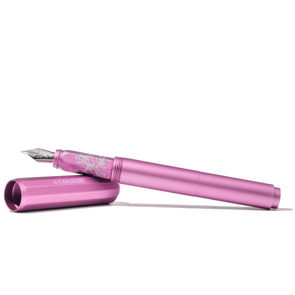 Serpentine Blooms - Carousel Fountain Pen