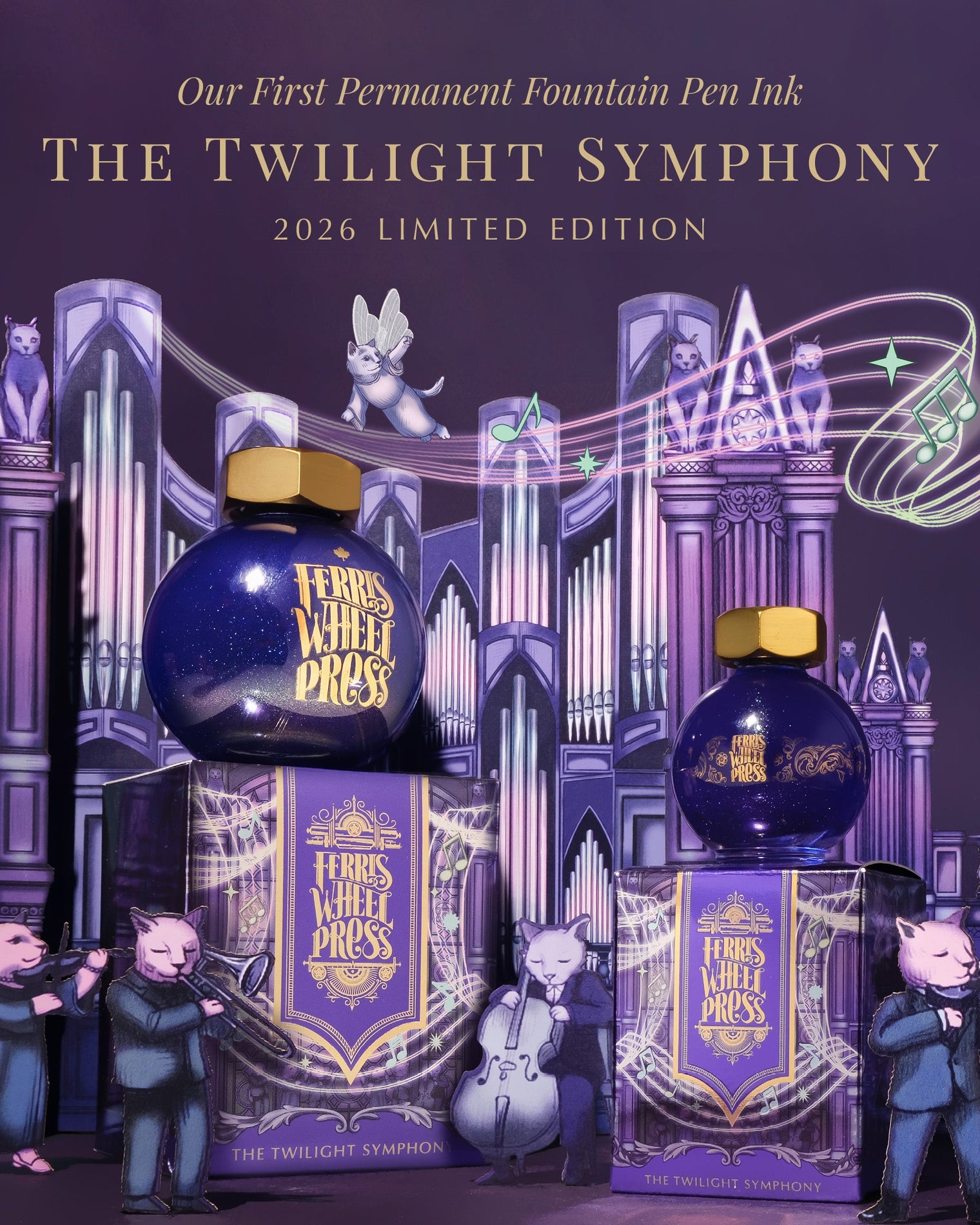Limited Edition Fountain Pen Ink 20mL / Twilight Symphony - LE2626