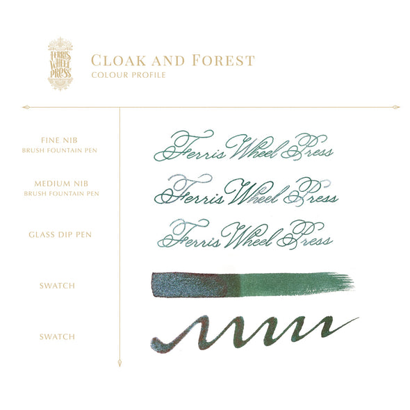 Cloak and Forest Ink (20 ml)