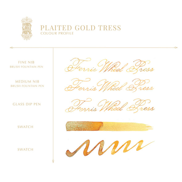 Plaited Gold Tress Ink (20 ml)