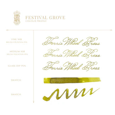 38ml Fountain Pen Ink  -  Festival Grove